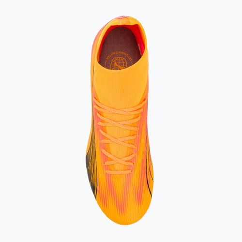 PUMA Ultra Pro FG/AG sunset glow/puma black/sun stream football boots