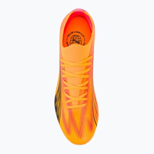 PUMA Ultra Match FG/AG sunset glow/puma black/sun stream football boots