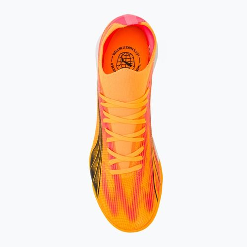 PUMA Ultra Match TT sunset glow/puma black/sun stream football boots