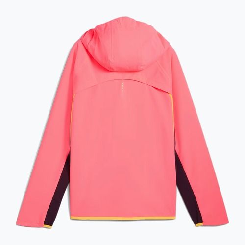Women's running jacket PUMA Run Ultraweave Raincell sunset glow