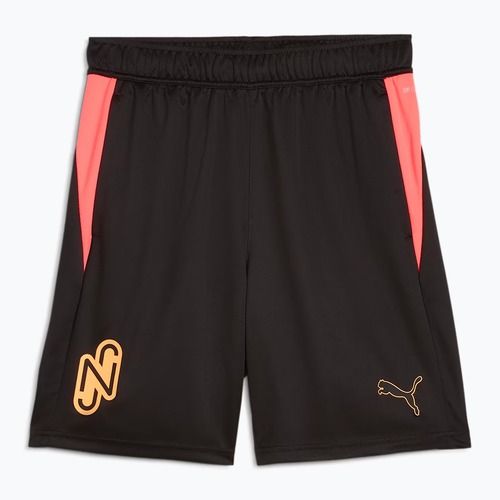 PUMA Neymar Jr men's football shorts puma black/sunset glow