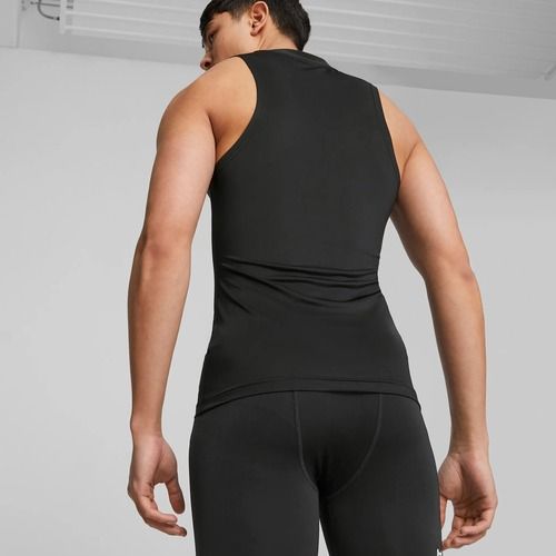 Men's basketball tank top PUMA Hoops Team Slvs Baselayer puma black