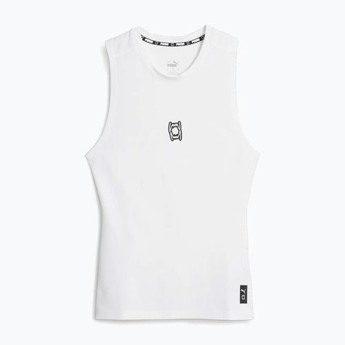 Men's basketball tank top PUMA Hoops Team Slvs Baselayer puma white