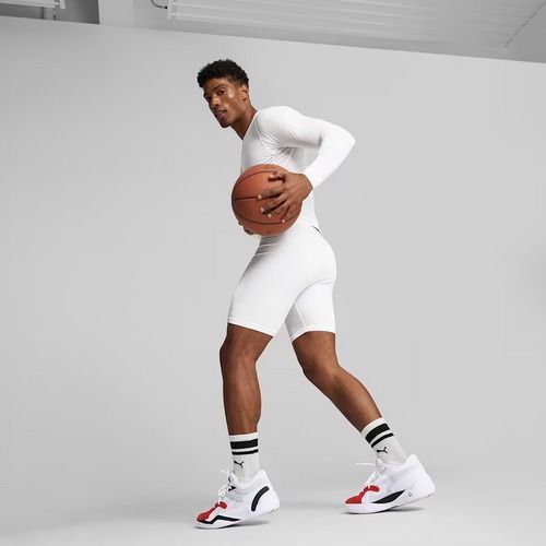 Men's basketball shorts PUMA Hoops Team Baselayer puma white