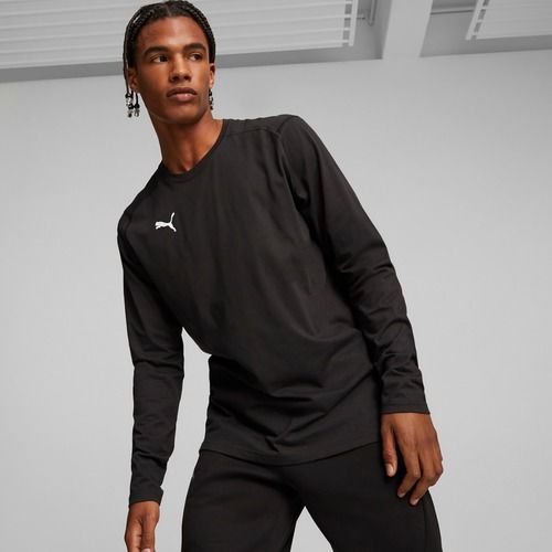 Men's basketball Longsleeve PUMA Hoops Team Drycell LS Tee puma black