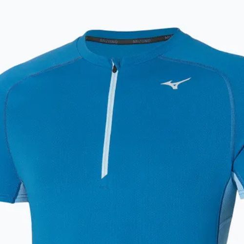 Men's Mizuno Trail DryAeroFlow HZ Tee federal blue running shirt