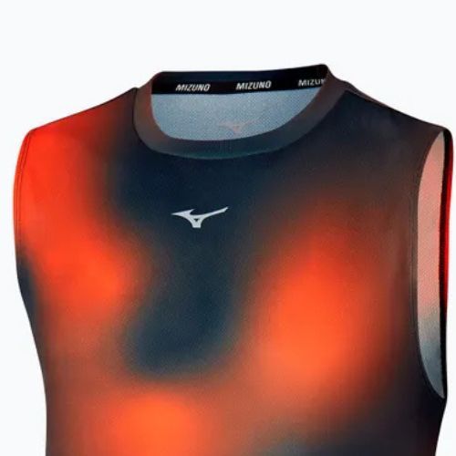 Men's Mizuno Core Graphic nasturtium running tank top