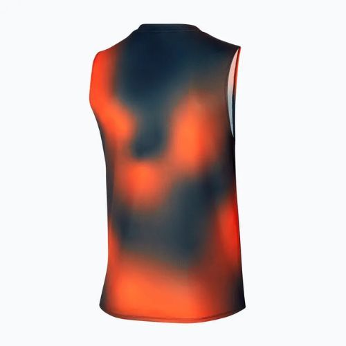 Men's Mizuno Core Graphic nasturtium running tank top