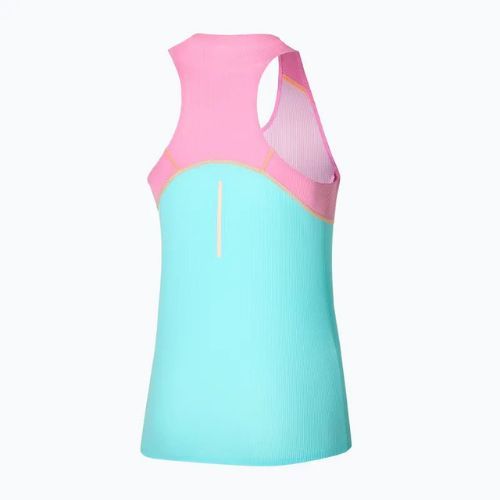 Women's running tank top Mizuno Aero Tank blue glow