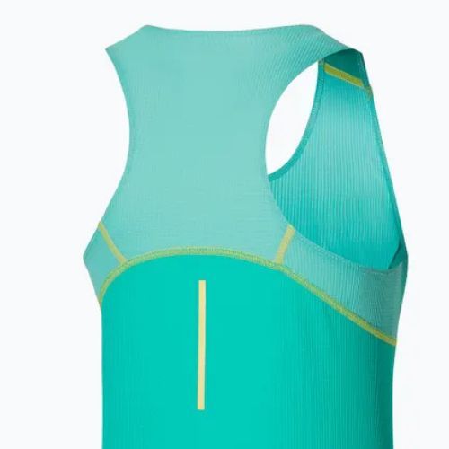 Women's running tank top Mizuno Aero Tank blue turquoise