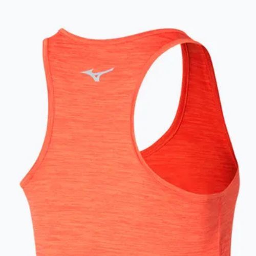 Women's running tank top Mizuno Impulse Core Tank nasturtium