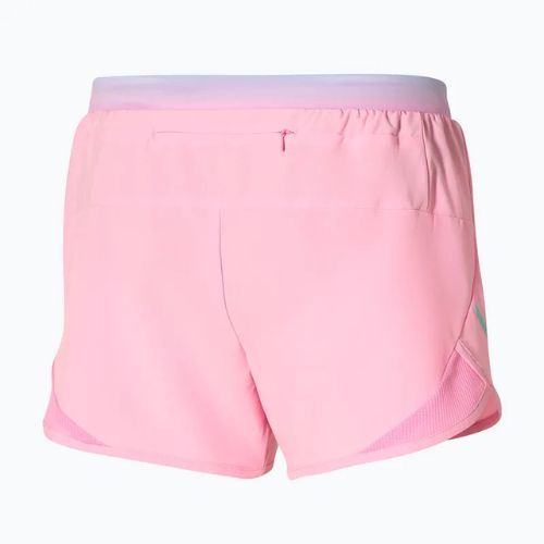 Women's running shorts Mizuno Aero 4' lilac chiffon