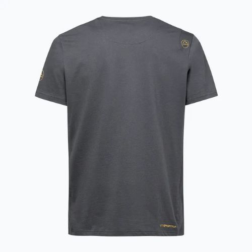 La Sportiva Solution men's T-shirt carbon/yellow