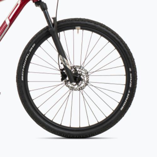 Superior XC 819 gloss dark red/silver mountain bike