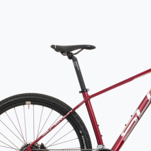 Superior XC 819 gloss dark red/silver mountain bike