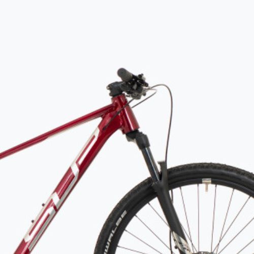 Superior XC 819 gloss dark red/silver mountain bike