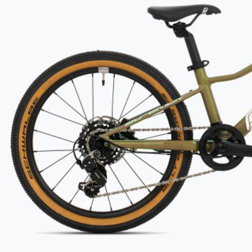 Children's bicycle Superior F.L.Y. 20 DB matte olive metallic/hologram chrome