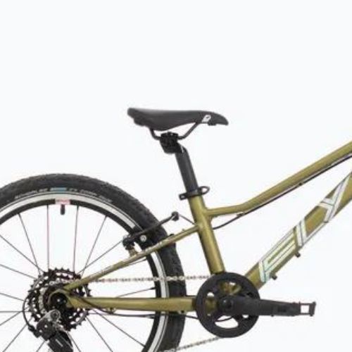 Children's bike Superior F.L.Y. 20 VB matte olive metallic/hologram chrome