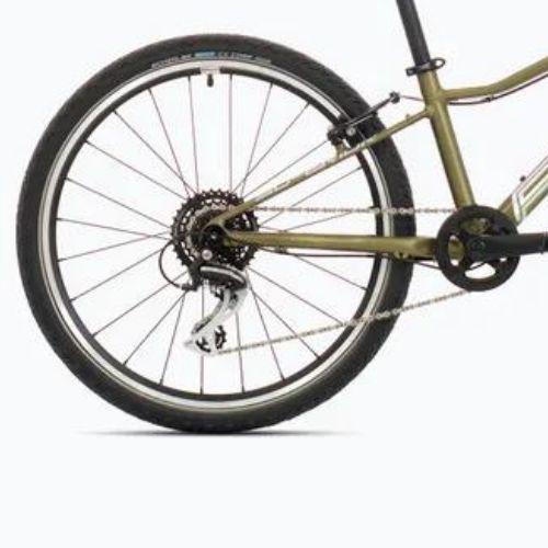 Children's bike Superior F.L.Y. 24 VB matte olive metallic/hologram chrome