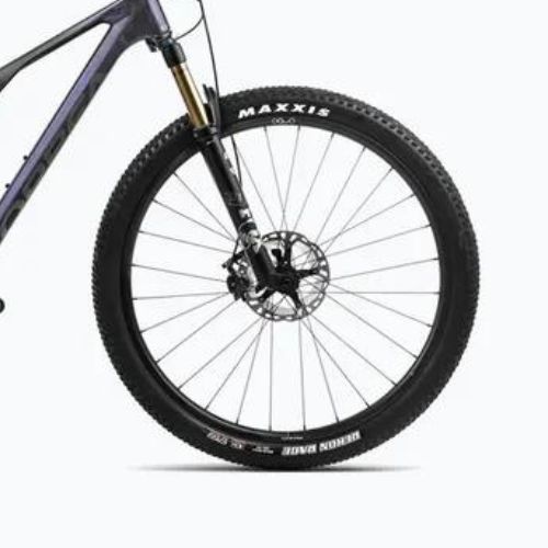 Orbea Oiz M-Pro 2024 tanzanite carbon view/carbon raw mountain bike
