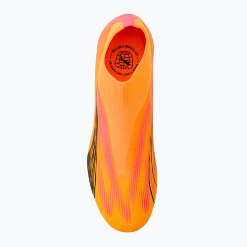 PUMA Ultra Match+ LL Fg/Ag sunset glow/puma black/sun stream football boots