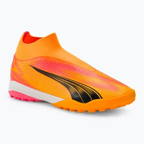 PUMA Ultra Match + LL TT sunset glow/puma black/sun stream football boots