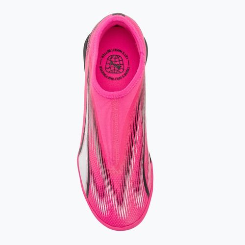 PUMA Ultra Match LL TT + Mid Jr poison pink/puma white/puma black children's football boots