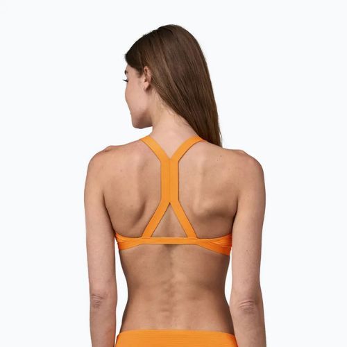 Patagonia Bottom Turn Swimsuit Top ripple / kishu orange