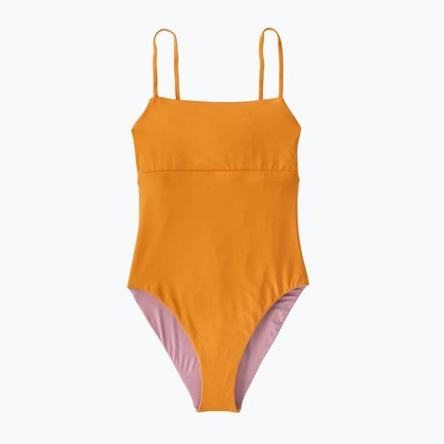 Women's one-piece swimsuit Patagonia Reversible Sunrise Slide kishu orange