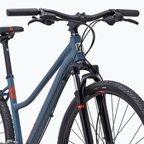 Marin San Anselmo DS2 women's cross bike 700C gloss grey/roarange