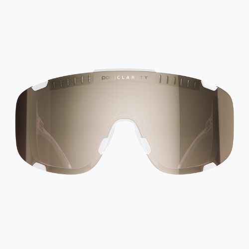 POC Devour hydrogen white/clarity trail /partly sunny silver sunglasses