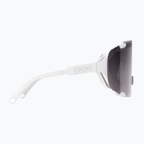 POC Devour hydrogen white/clarity trail /partly sunny silver sunglasses