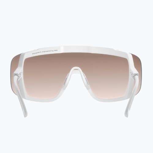 POC Devour hydrogen white/clarity trail /partly sunny silver sunglasses