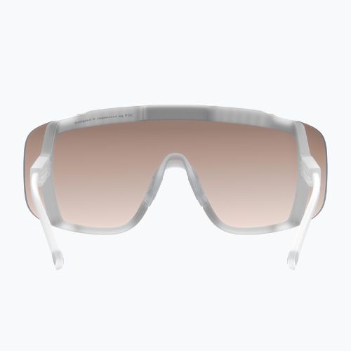 POC Devour transp crystal/clarity trail/partly sunny silver sunglasses