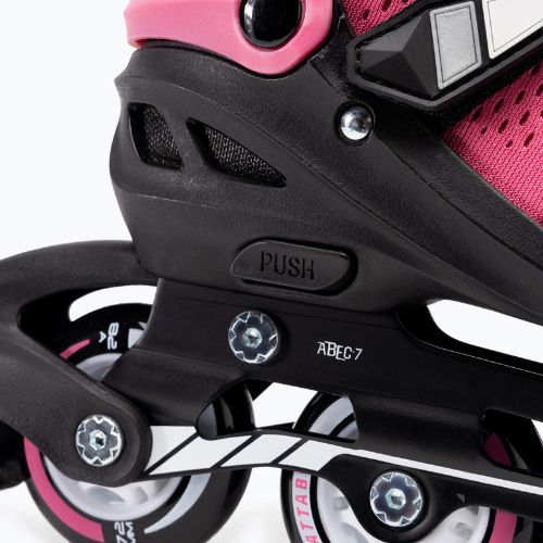 Children's rollerblades ATTABO adjustable Stormglider 2 pink