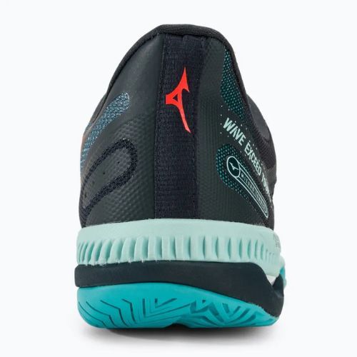 Men's tennis shoes Mizuno Wave Exceed Tour 5 AC collegiate blue/soleil/tanager turquoise