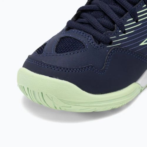 Mizuno Cyclone Speed 4 Jr children's volleyball shoes eblue/tech green/lolite