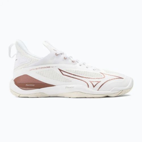 Women's handball shoes Mizuno Wave Mirage 4 white/rose/snow white