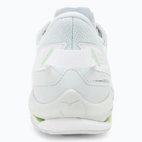 Women's handball shoes Mizuno Wave Mirage 5 white/glacial ridge/patinagreen
