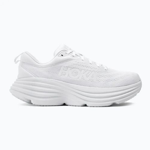 Men's running shoes HOKA Bondi 8 white/white