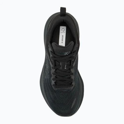 Women's running shoes HOKA Bondi 8 black/black
