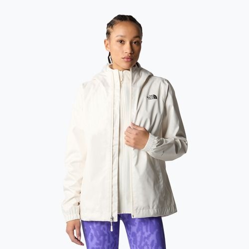 Women's rain jacket The North Face Quest white dune