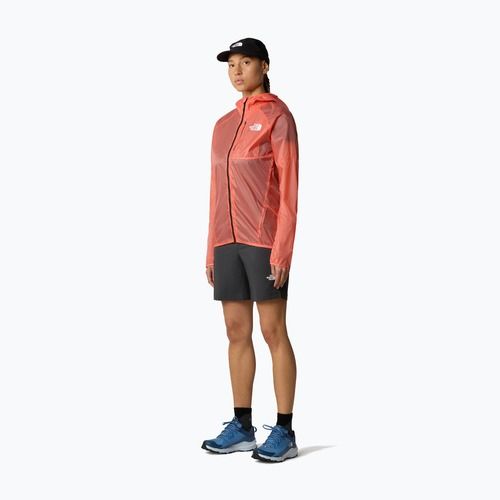 Women's wind jacket The North Face Windstream Shell radiant orange/black