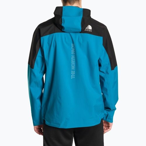 Men's rain jacket The North Face Sheltered Creek 2.5 L adriatic blue/black