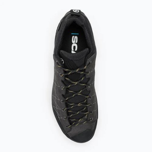 Men's SCARPA Zodiac GTX anthracite/sulphur approach shoes