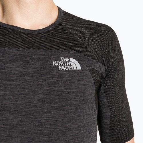 Men's trekking shirt The North Face Ma Lab Seamless anthracite grey/black