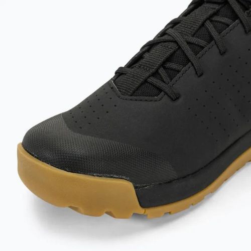 Crankbrothers Stamp Trail Lace black /black/gum outsole platform cycling shoes