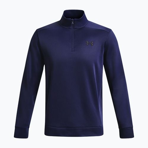 Men's Under Armour Fleece 1/4 Zip midnight navy/black training sweatshirt