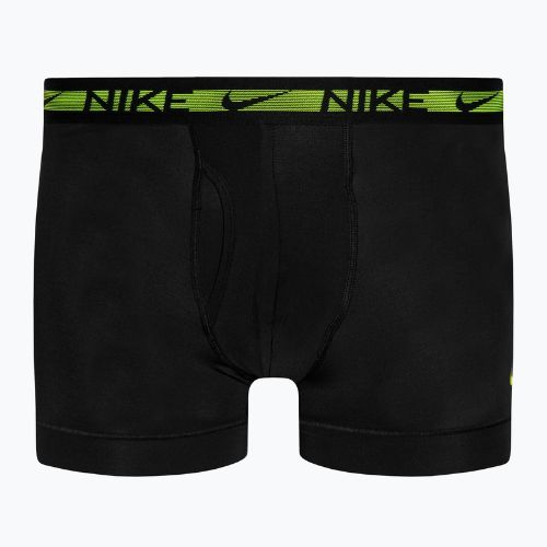 Men's boxer shorts Nike Dri-FIT Ultra Stretch Micro Trunk 3 pairs black/volt/blue/red