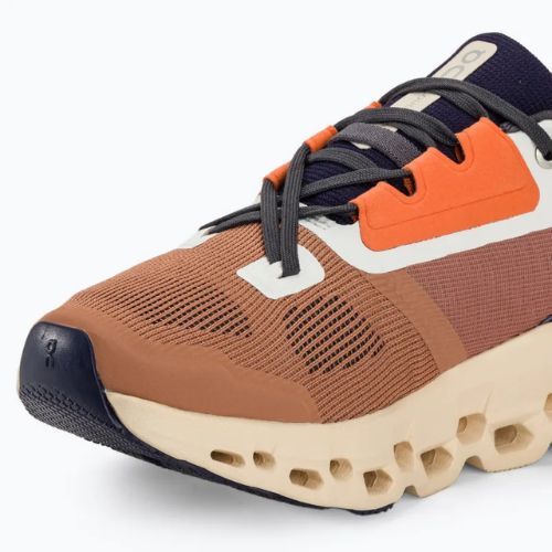 Women's On Cloudstratus cork/fawn running shoes